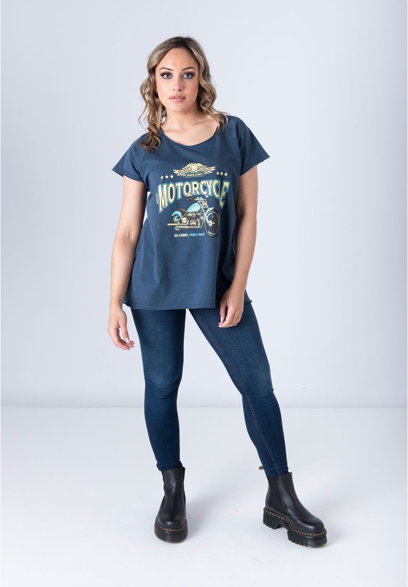 Camiseta Reina de la moto
