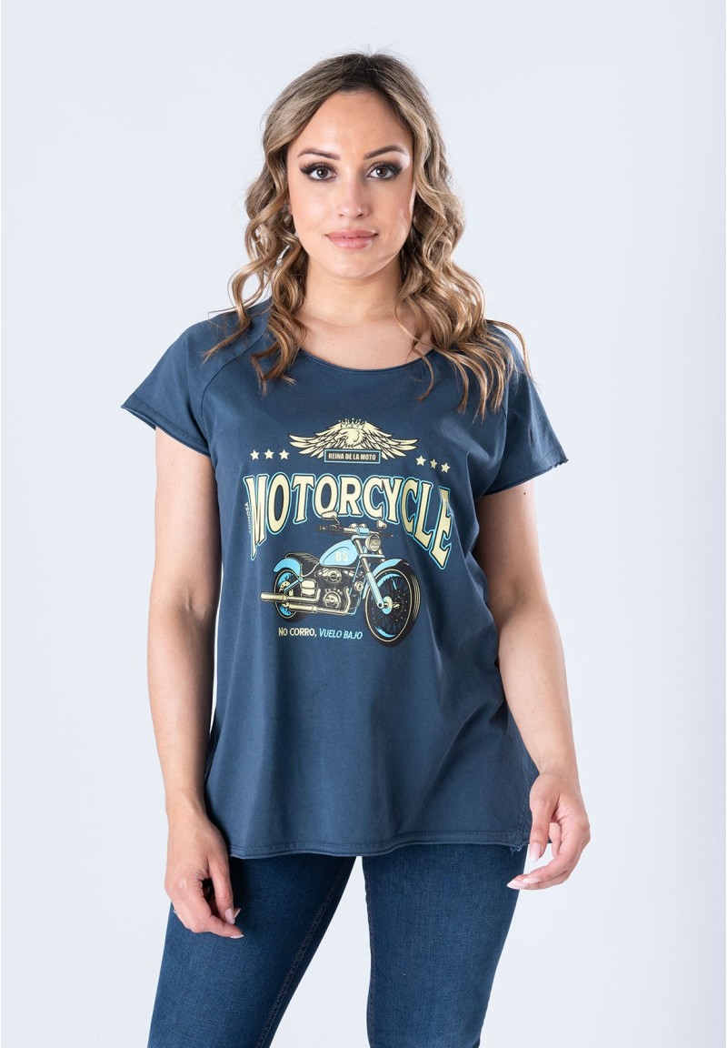 Camiseta Reina de la moto