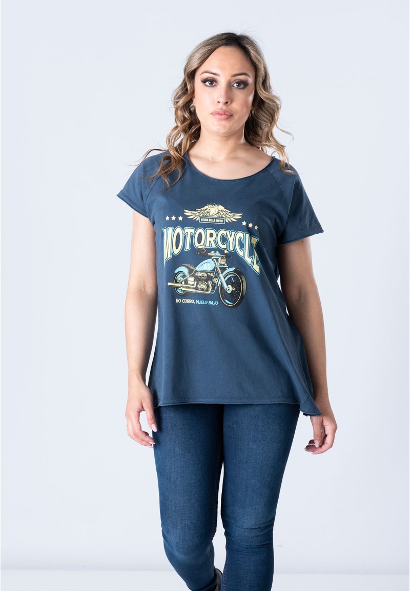 Camiseta Reina de la moto