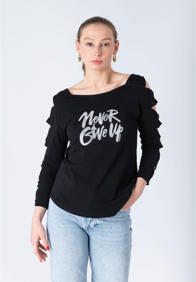 Camiseta Lazos Negra