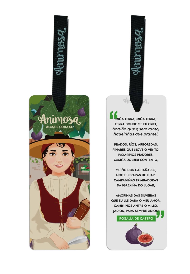 Marcapáxinas Rosalía Miña terra