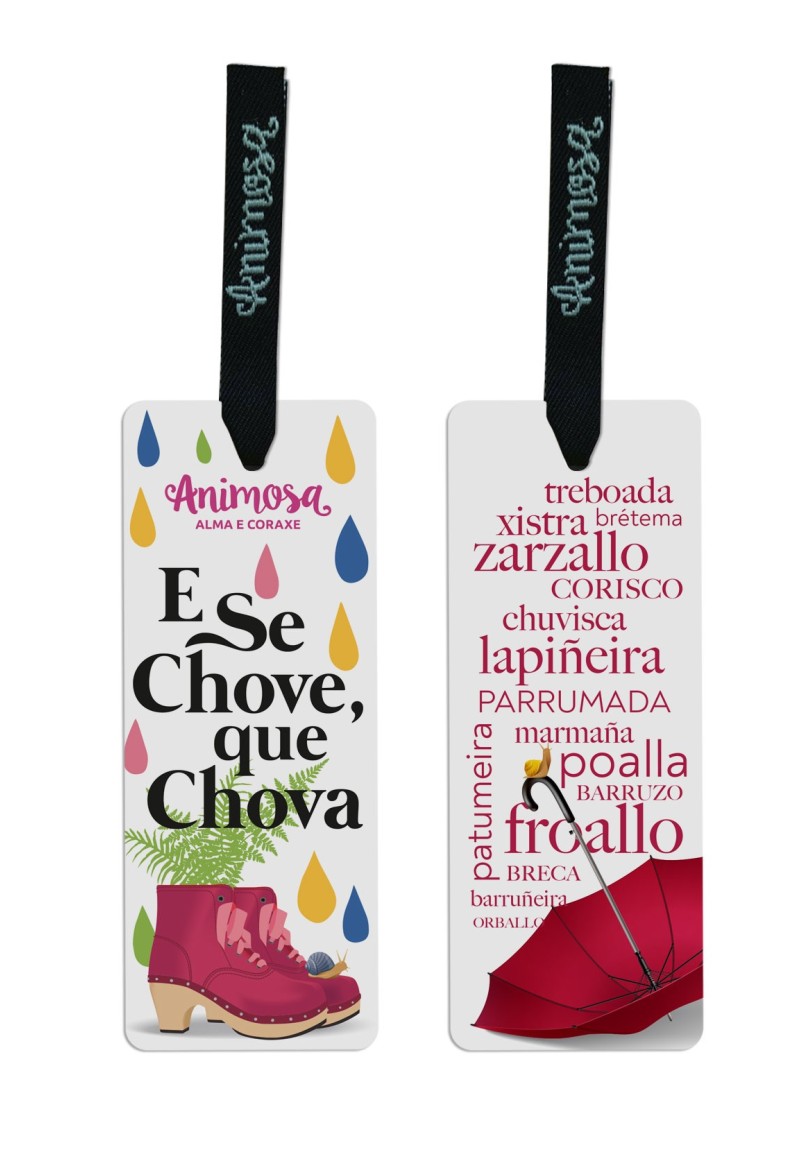 Marcapáxinas chove