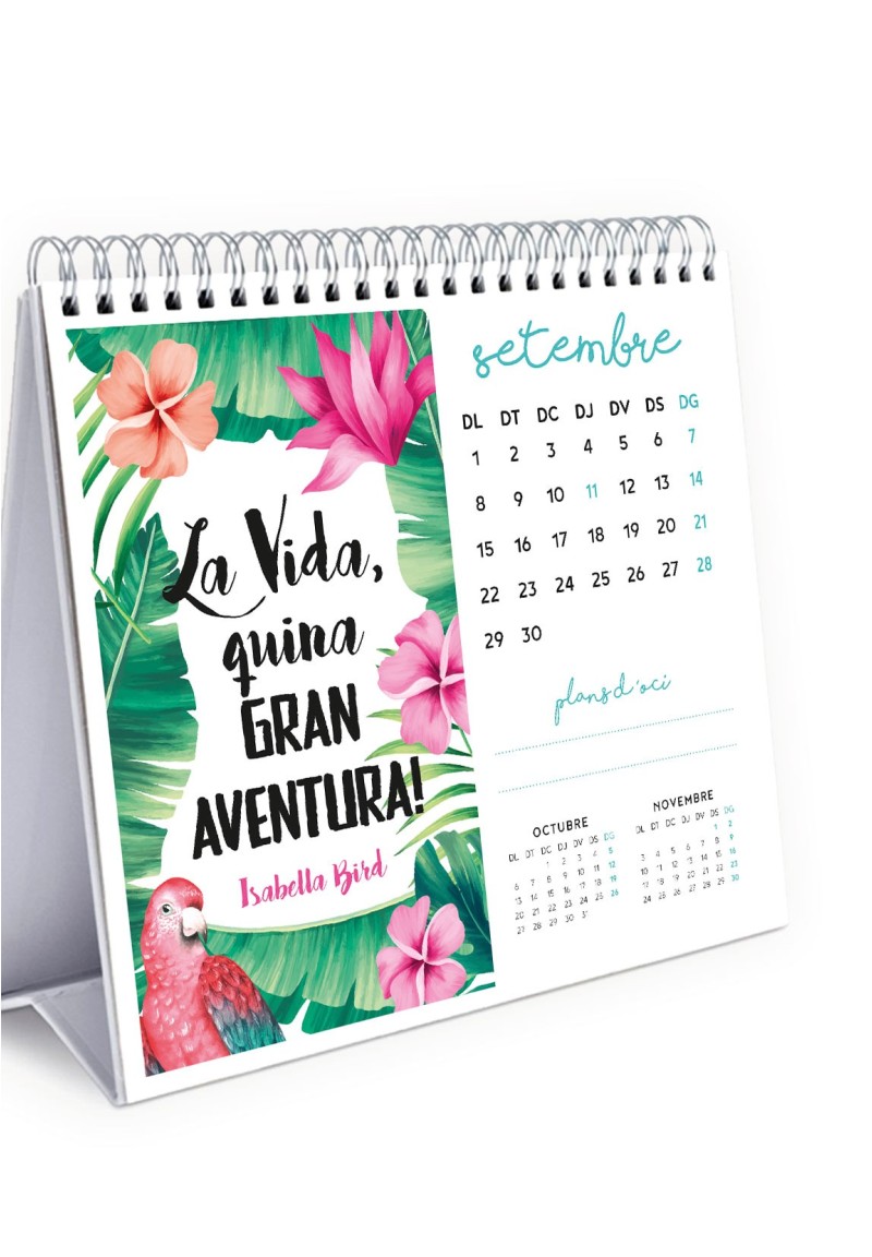 Calendari sobretaula 2025 Català  Virginia Woolf