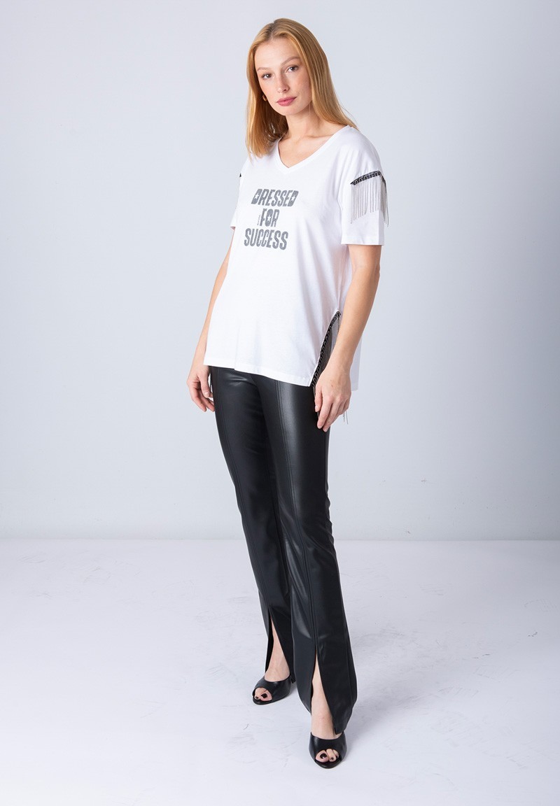 Camiseta Dressed for success blanca