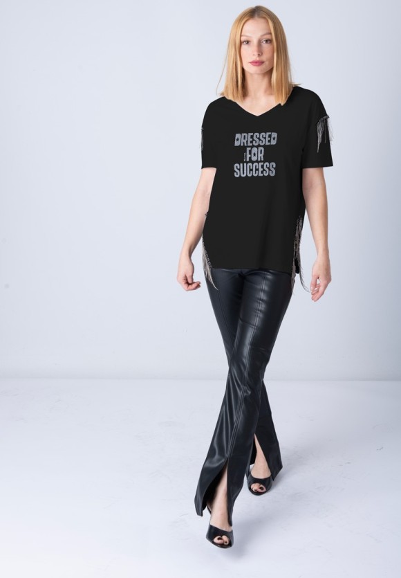 Camiseta Dressed for success negra