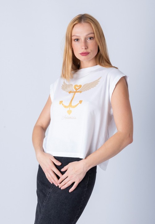 Camiseta Artemisia blanca