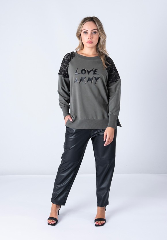 Sudadera Love Army