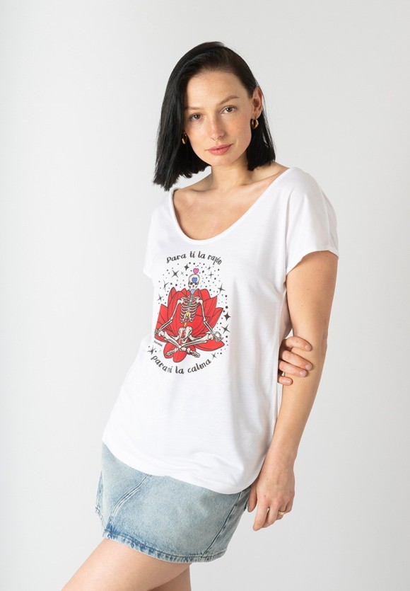 Camiseta Chakras Esqueleto