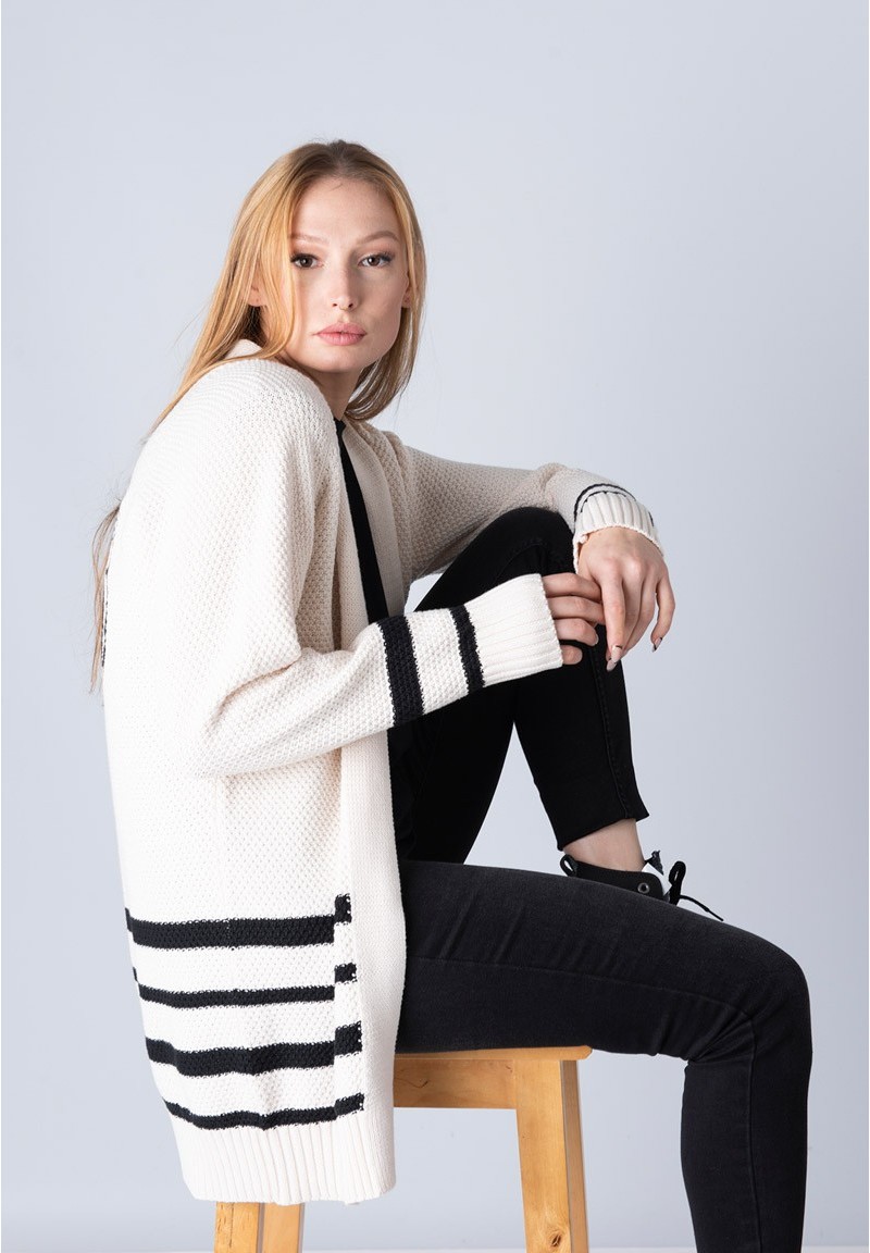 Chaqueta punto 03 Blanca