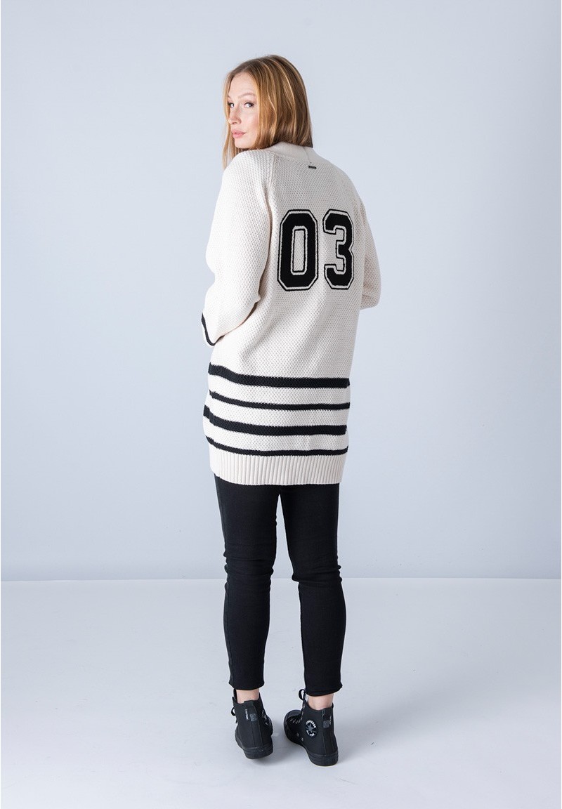 Chaqueta punto 03 Blanca