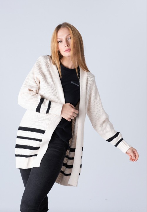Chaqueta punto 03 Blanca