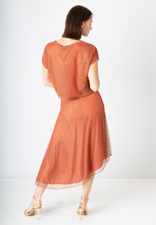 Falda Rejilla cobre