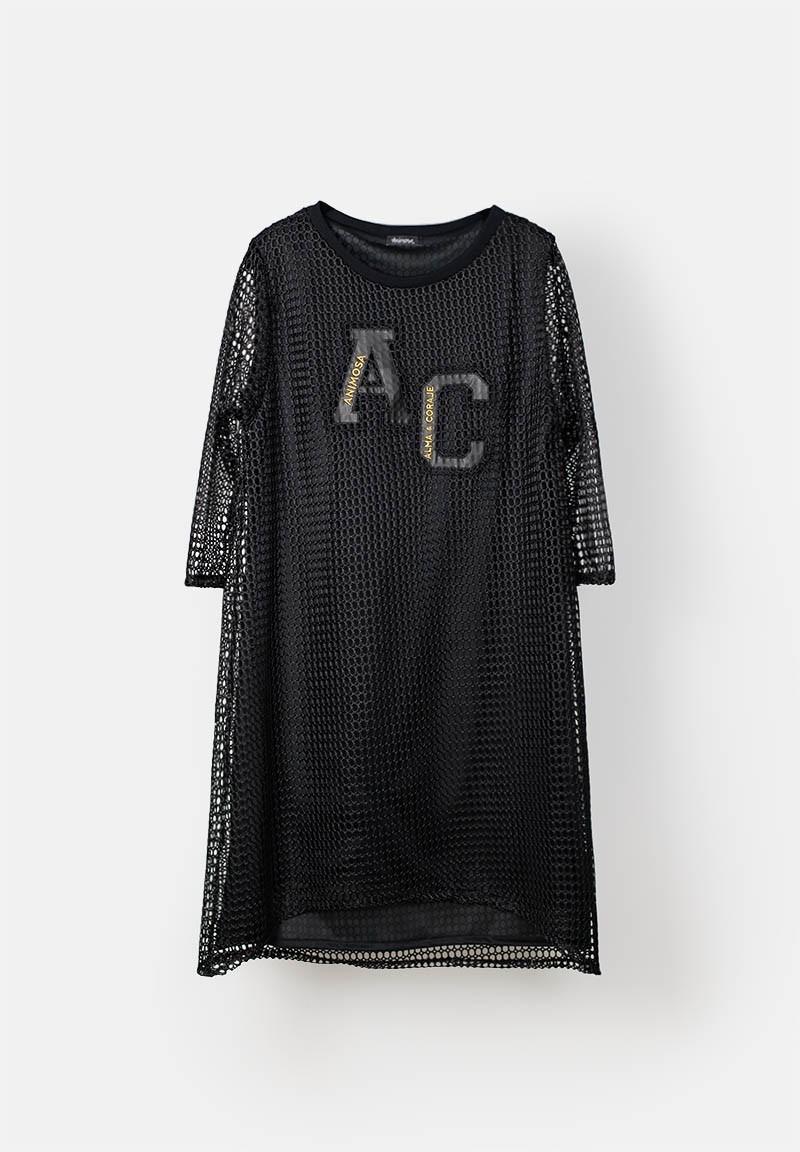 Vestido A&C Rejilla