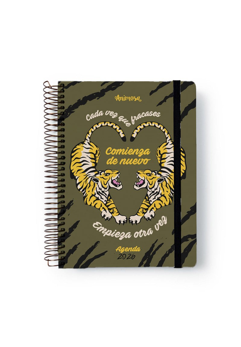 Agenda 2026 A5 Diaria Anne Comienza