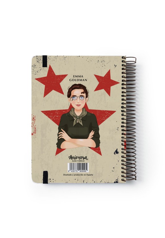 Agenda 2026 A5 Diaria Emma Goldman Vida