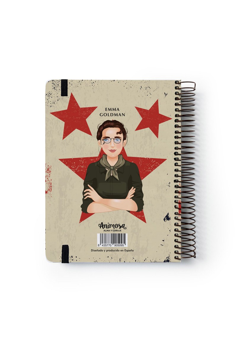 Agenda 2026 A5 Diaria Emma Goldman Vida