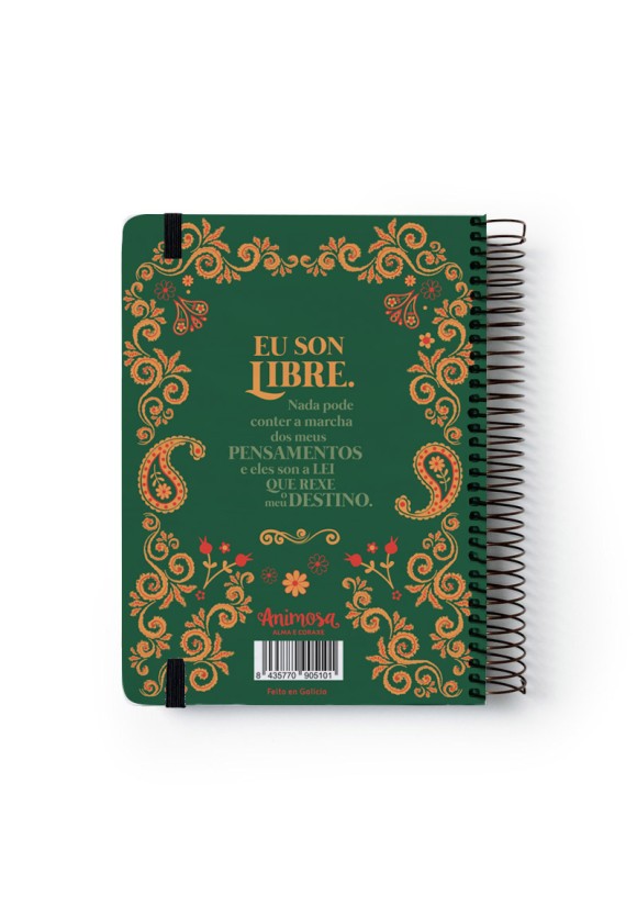 Axenda 2026 A5 Diaria Rosalía Cantos