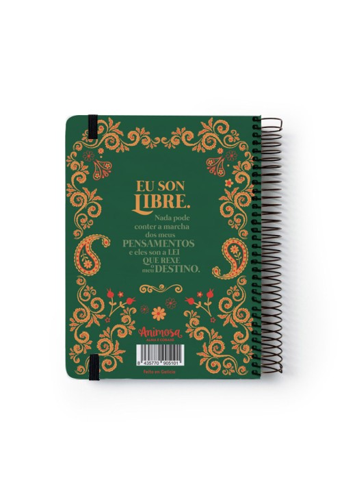 Axenda 2026 A5 Diaria Rosalía Cantos