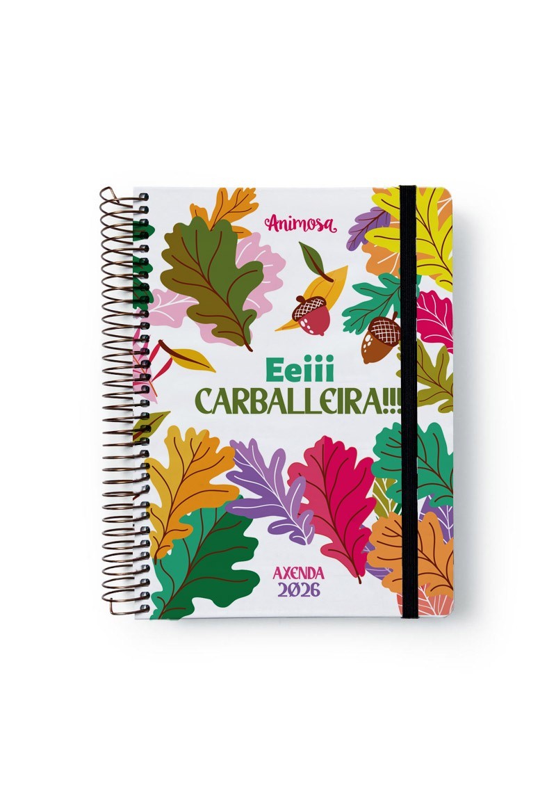 Axenda 2026 A5 Diaria Ei Carballeira