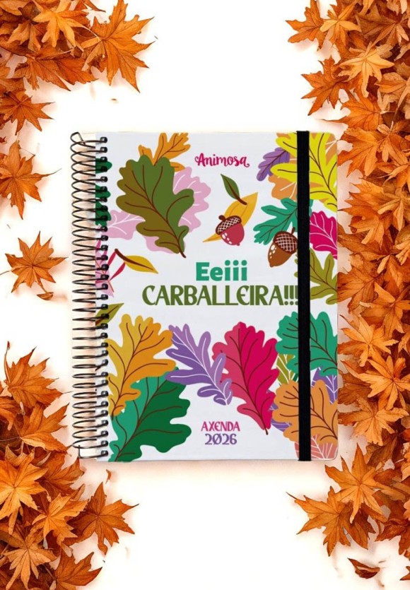 Axenda 2026 A5 Diaria Ei Carballeira