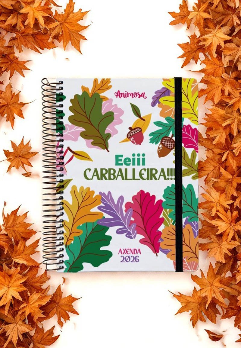 Axenda 2026 A5 Diaria Ei Carballeira