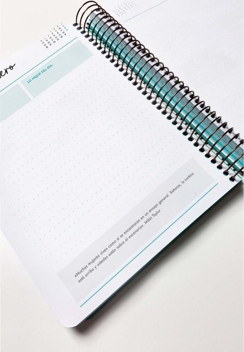 Agenda Escolar 25-26 A5 Diaria Emily Dickinson