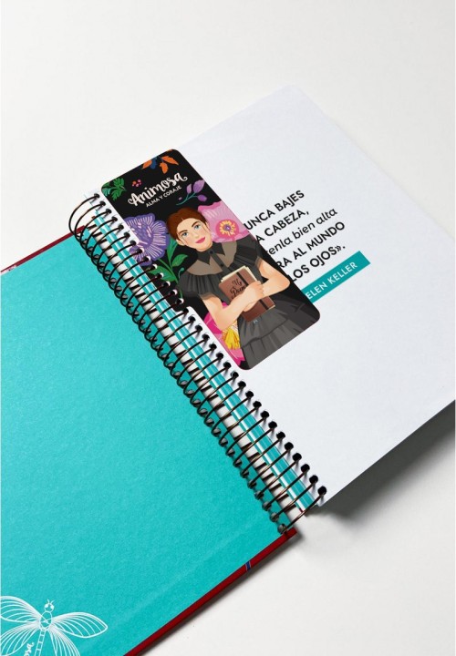 Agenda Escolar 25-26 A5 Diaria Emily Dickinson