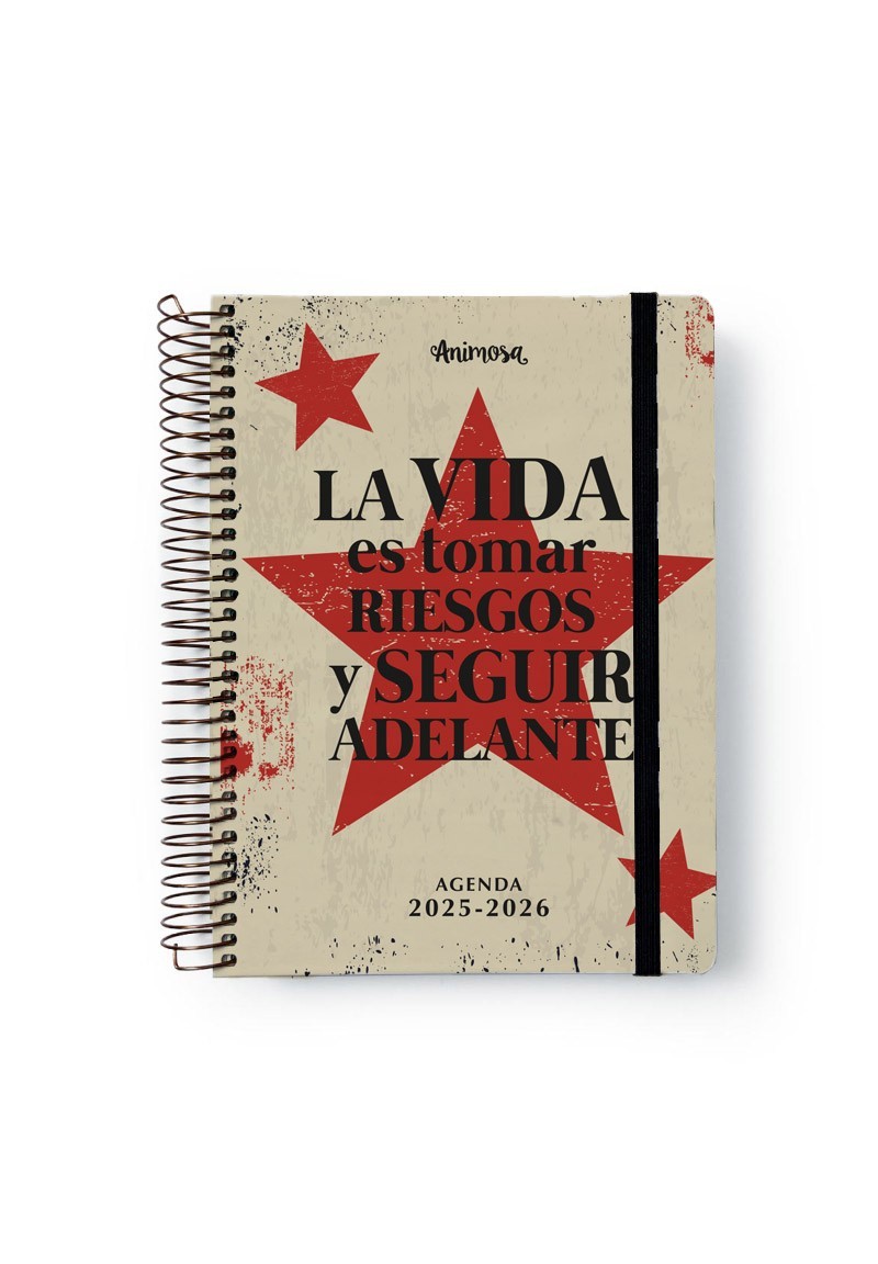 Agenda Escolar 25-26 A5 Diaria Emma Goldman Vida