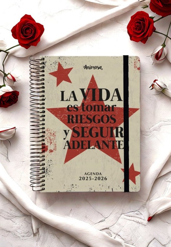 Agenda Escolar 25-26 A5 Diaria Emma Goldman Vida