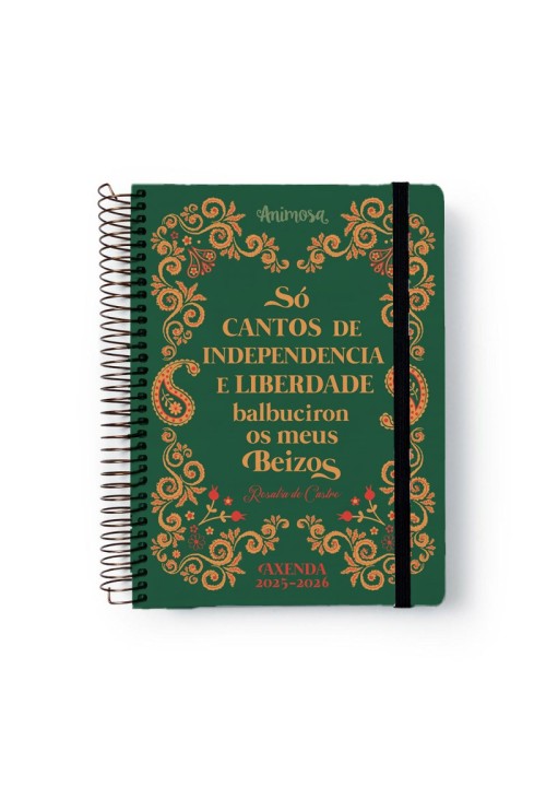 Axenda Escolar 25-26 A5 Diaria Rosalía Cantos