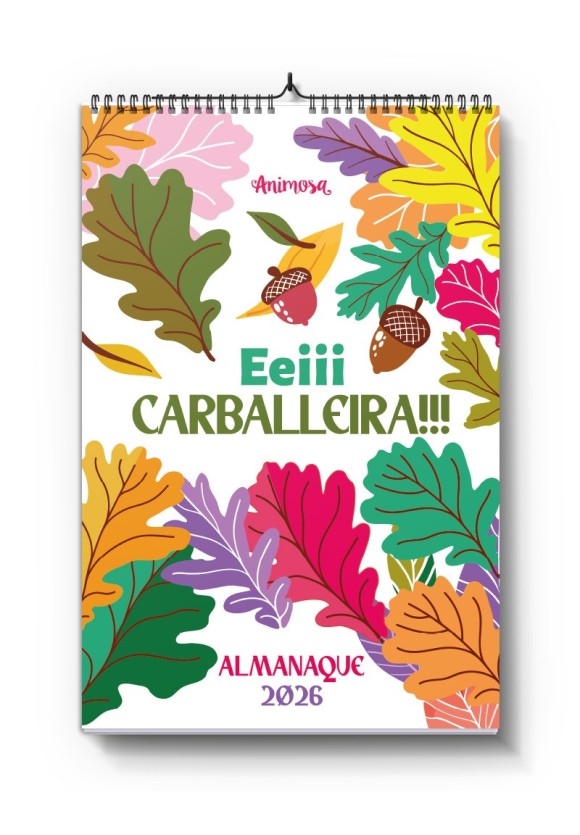 Almanaque de parede 2026 Ei Carballeira