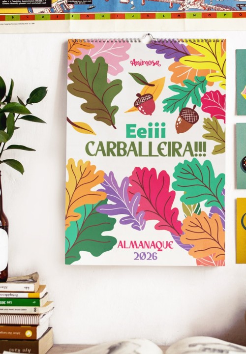 Almanaque de parede 2026 Ei Carballeira