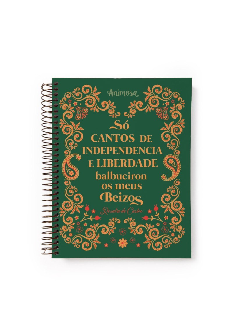 Caderno A5 Rosalía Cantos