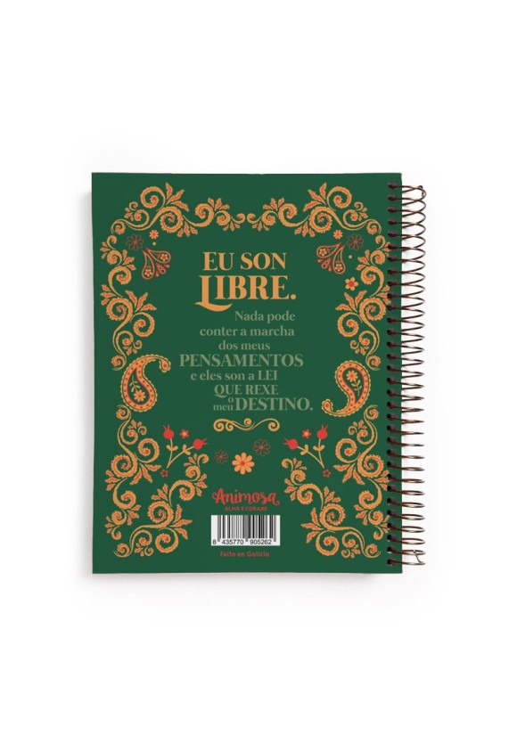 Caderno A5 Rosalía Cantos