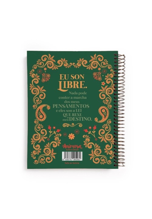 Caderno A5 Rosalía Cantos