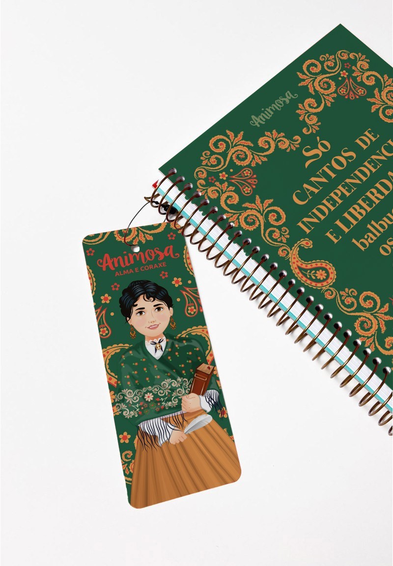 Caderno A5 Rosalía Cantos