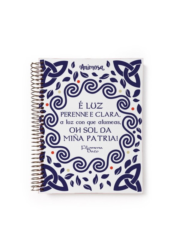 Caderno A5 Filomena Dato Luz