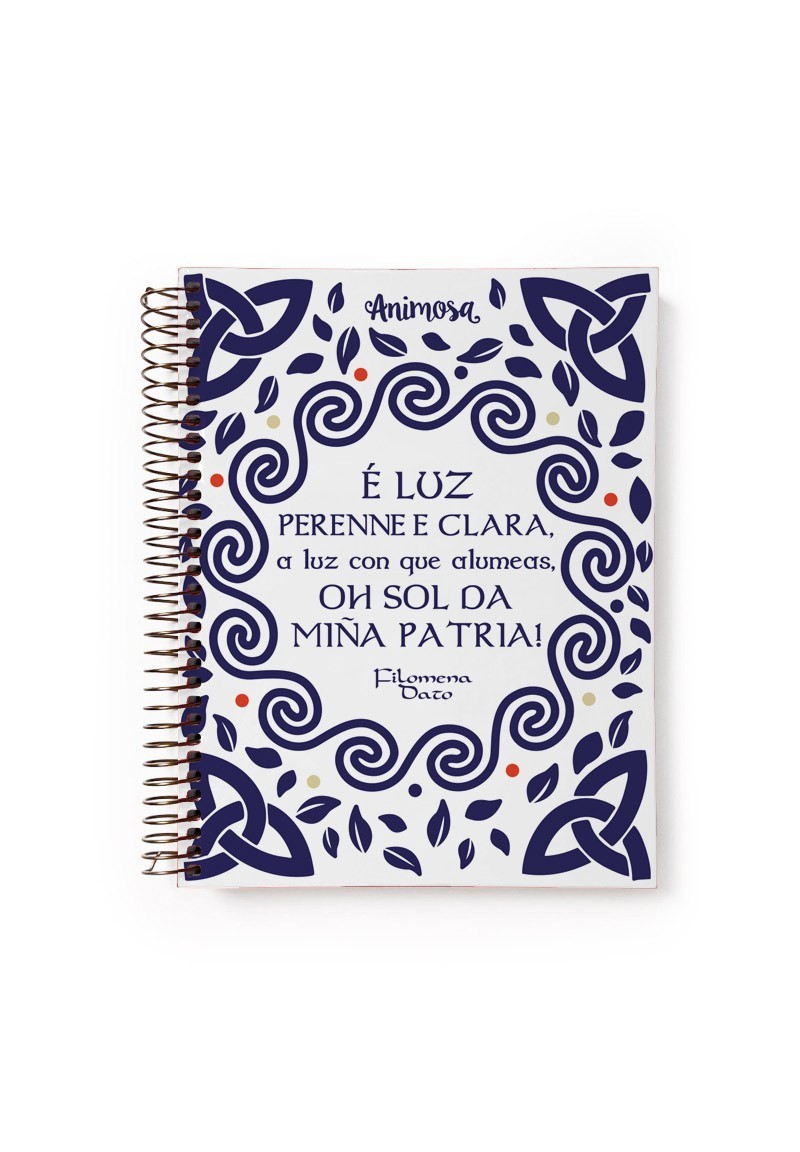 Caderno A5 Filomena Dato Luz
