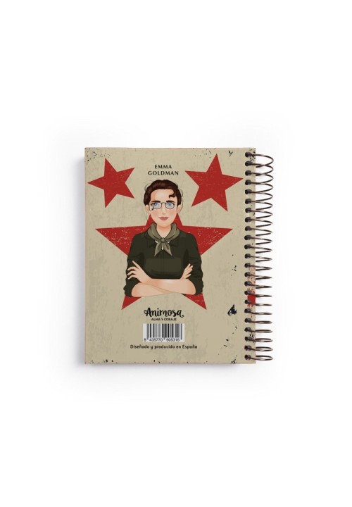 Libreta A6 Emma Goldman Vida