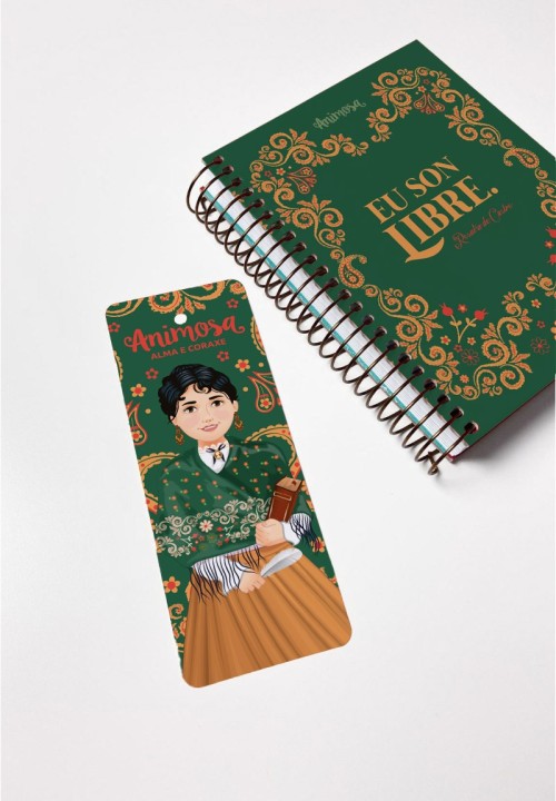 Caderno A6 Rosalía Eu son libre