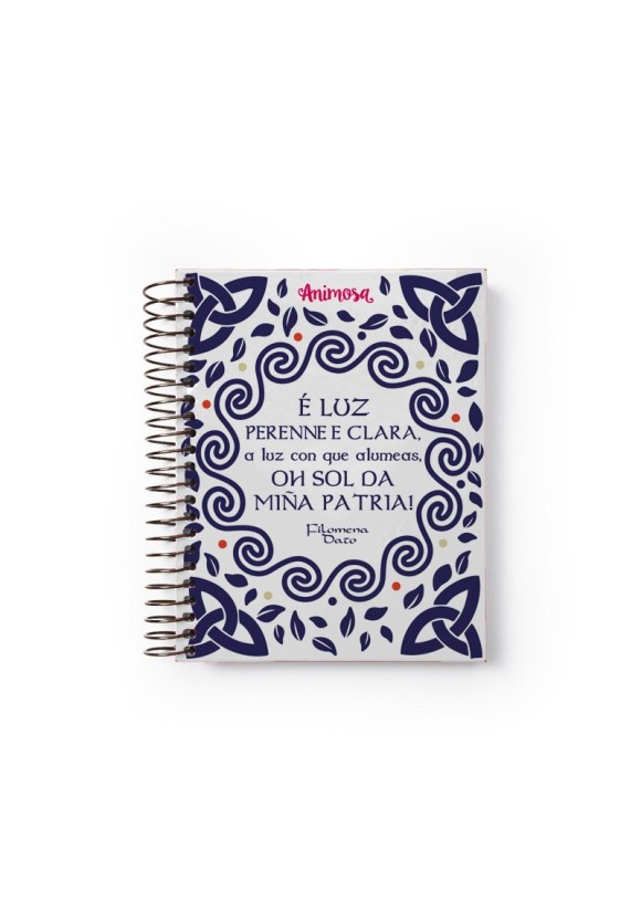 Caderno A6 Filomena Dato Luz