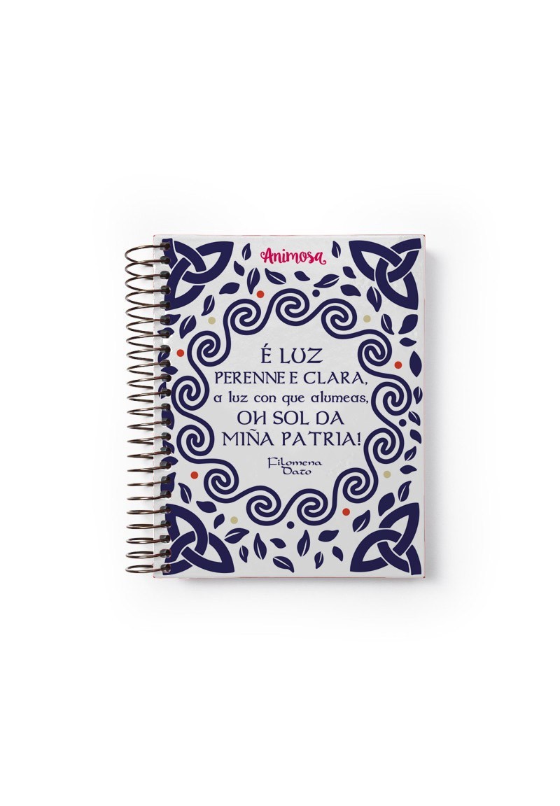 Caderno A6 Filomena Dato Luz