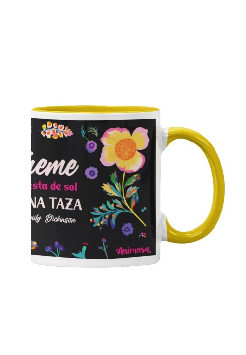 Taza Emily Dickinson puesta de sol