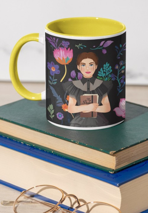 Taza Emily Dickinson puesta de sol