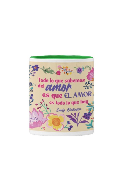 Taza Emily Dickinson Amor