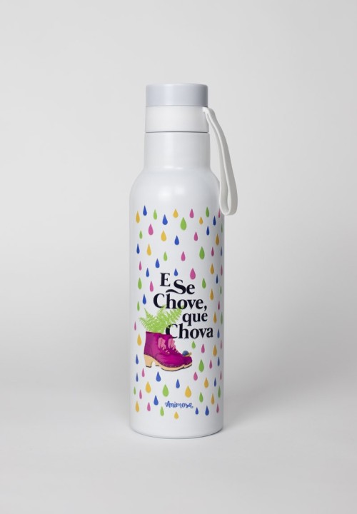 Botella isotérmica Se chove que chova