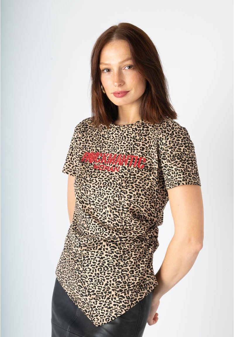 Camiseta Rockmantic Woman Animal Print
