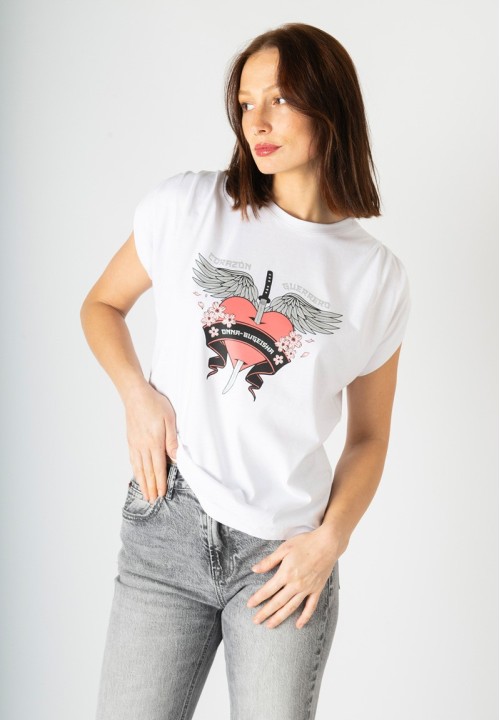 Camiseta Corazón Guerrero