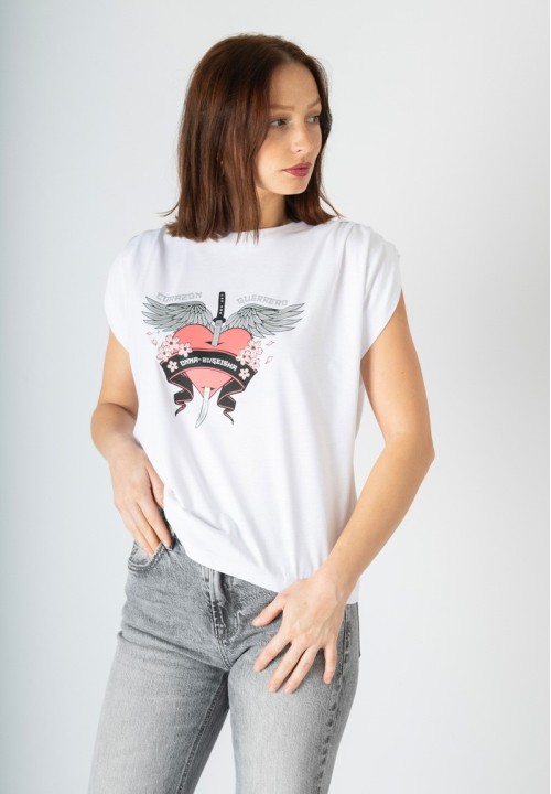 Camiseta Corazón Guerrero