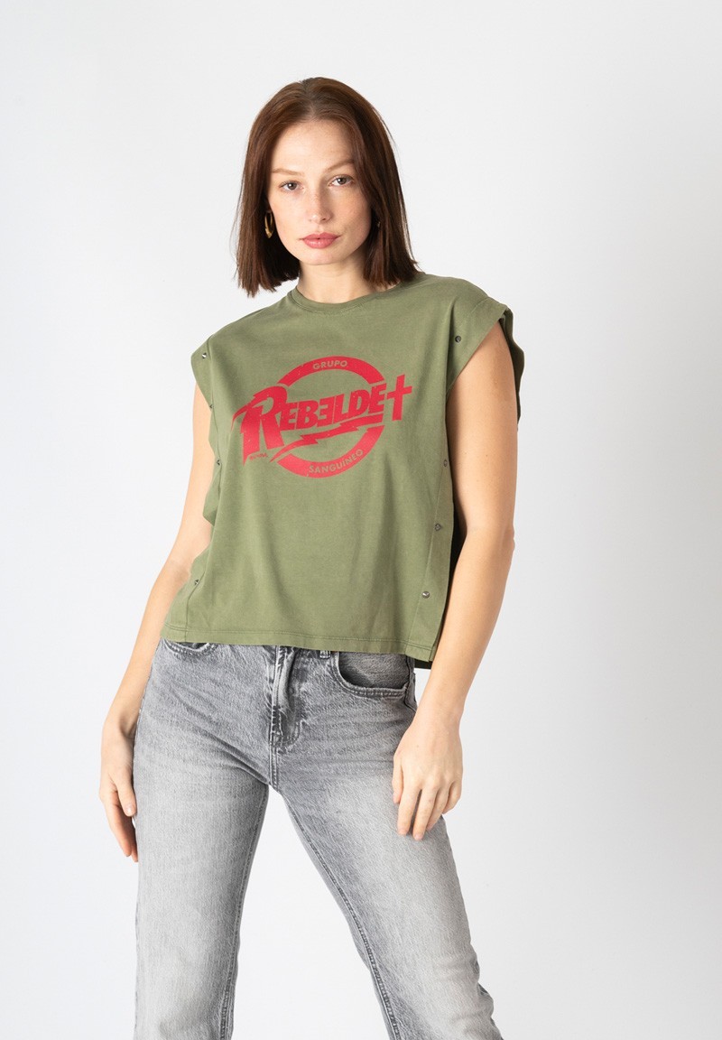 Camiseta Rebelde Positivo
